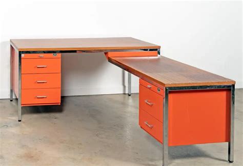 Pin On Orange Desks