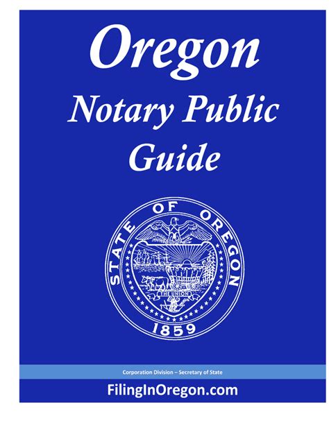 Oregon Notary Certificate 2016 2024 Form Fill Out And Sign Printable