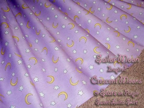Items Similar To Sailor Moon Inspired Crescent Moons And Stars On