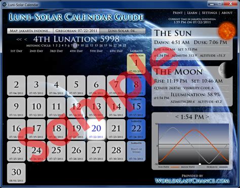 Luni Solar Calendar Guide Print Calendar Calendar App Calendar