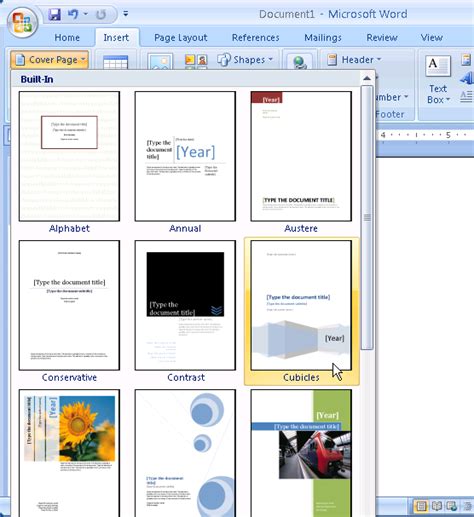 Generate Microsoft Word 2007 Document For Class Model