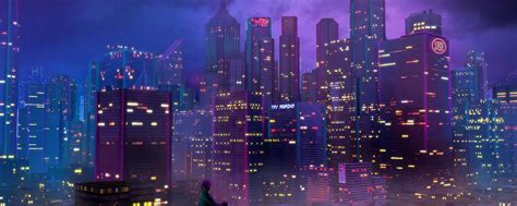 Blue Anime City Wallpapers Top Free Blue Anime City Backgrounds