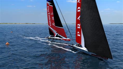 From there, click the shop icon on the right side of your screen, and then click in the gear menu, scroll all the way down. The America's Cup AC75 boat concept revealed