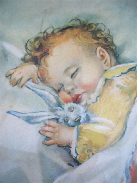 Vintage Baby Illustration Illustration Kinderkunst Vintage Babybilder