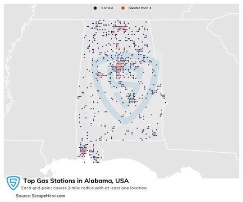 10 Largest Gas Stations In Alabama In 2024 Based On Locations Scrapehero