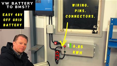 How To Wire A Vw Id3 Battery Module To A Bms Building A Off Grid