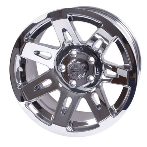 Polished Chrome 17 Aluminum Wheel For Jeep Wrangler Jk Jl 07 18 Rugged