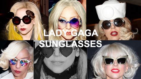 Lady Gaga Inspired Sunglasses Collection Youtube