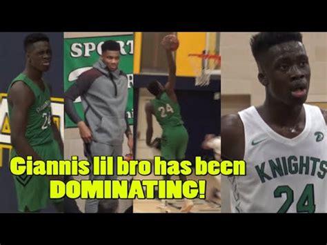 Αλέξανδρος εμέκα άλεξ αντετοκούνμπο, ipa: Alex Antetokounmpo has been DOMINATING! Averaging 25 ...