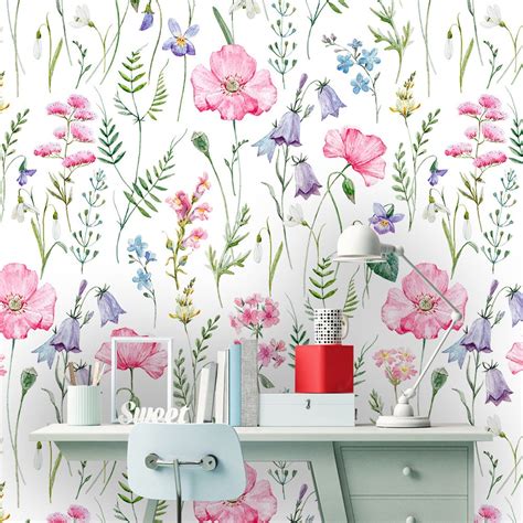 Removable Peel N Stick Wallpaper Self Adhesive Wall Etsy