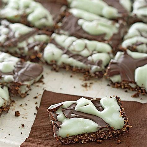 In addition, research has shown that compounds in cocoa, called flavonoids, impart important antioxidant benefits. Dark Chocolate Mint Bites | Recipe | Desserts, Dessert recipes, Low calorie recipes dessert
