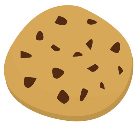 Chocolate Chip Cookie Biscuits Fortune Cookie Clip Art Cookie