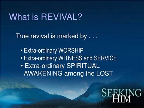Ppt What Is Revival Powerpoint Presentation Free Download Id504152