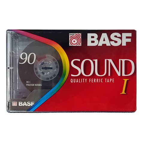 Basf Sound C90 Ferric Blank Audio Cassette Tapes Retro Style Media