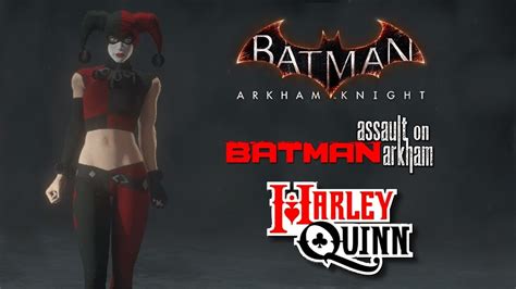 Skin Batman Arkham Knight Assault On Arkham Harley Quinn Youtube