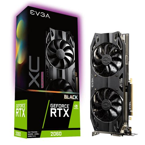 Placa De Vídeo Evga Nvidia Geforce Rtx 2060 Xc Ultra Black Gaming 6gb