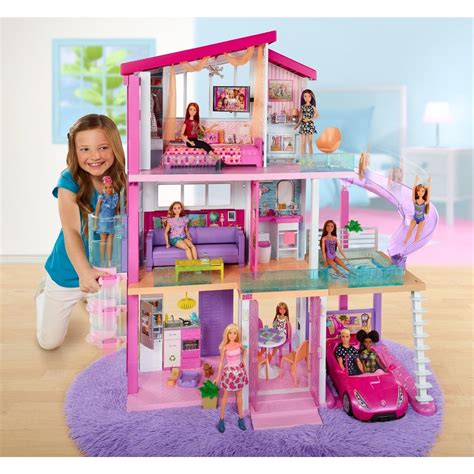Las muñecas, los conjuntos de ropa y el auto no están cuando las pequeñas con la imaginación más grande se mudan a la barbie® dreamhouse™, ¡convertirán a esta casa de muñecas en una casa de. Nueva Barbie Dreamhouse, Casa De Los Sueños Barbie Mattel ...
