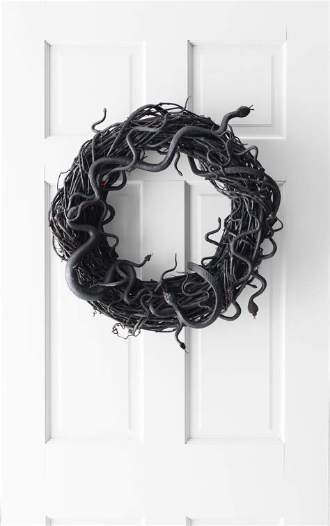 Martha Stewart Halloween Snake Wreath