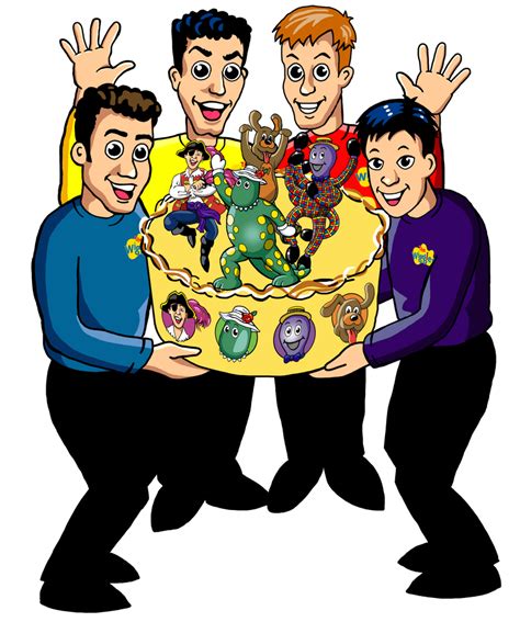 The Cartoon Wiggles Wiggly Party Pose By Jjmunden On Deviantart