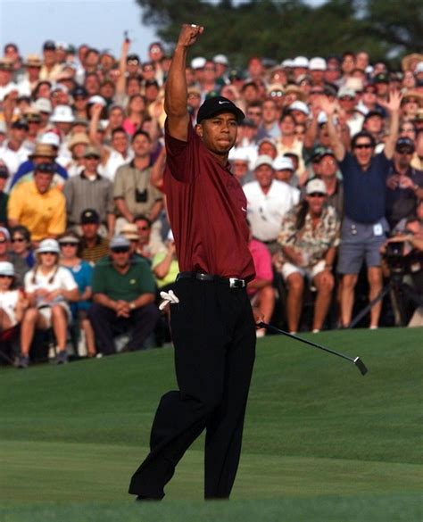 Masters Photos Of Tiger Woods Throughout The Years At Augusta