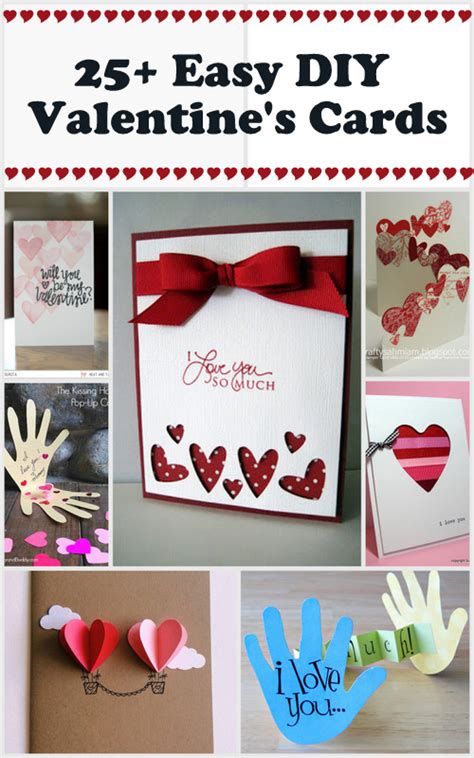 25 Easy Diy Valentines Day Cards Scrap Booking