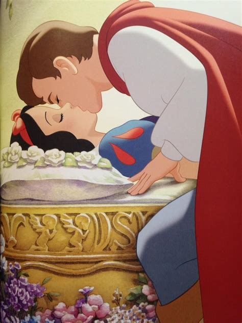 The Prince Gives Snow White True Loves Kiss Disney Princess Snow White