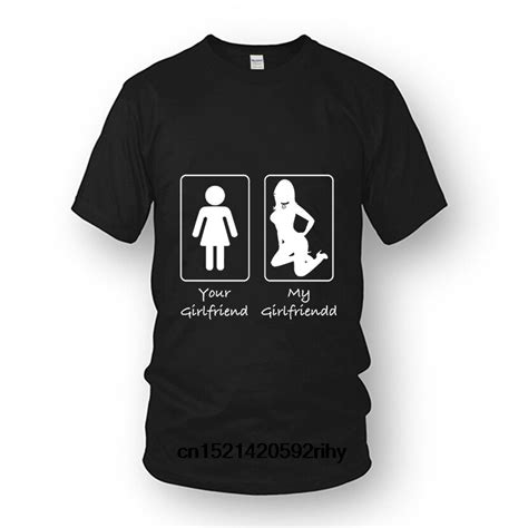 Print T Shirt Summer Casual Your Girlfriend My Girlfriend Submissive Girl T Shirt Bdsm