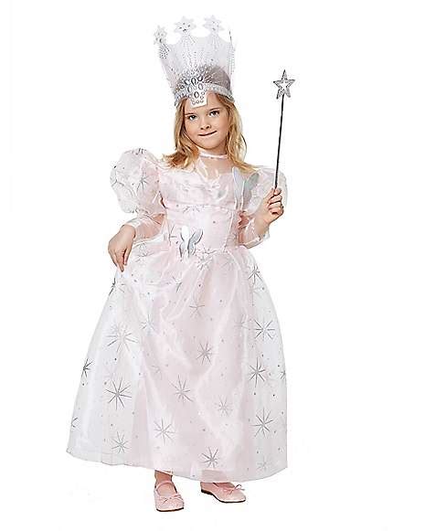 Kids Glinda The Good Witch Costume Deluxe The Wizard Of Oz