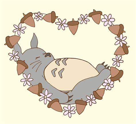 Sleeping Totoro Art Prints By Harrisrose Redbubble