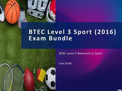 btec level 3 sport exam bundle 2016 specification teaching resources