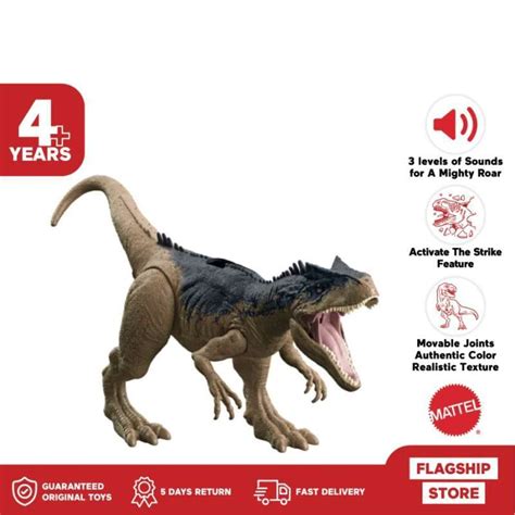 Jual Jurassic World Roar Attack Allosaurus Mainan Action Figure Di Seller Mattel Official
