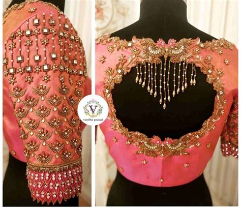 stunning aari work blouse designs 2020 for silk sarees new saree blouse designs elegant