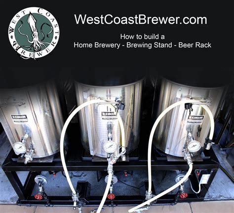 How To Build A Home Brewery Brewing Stand Homebrewing Home Brewers