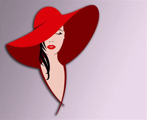 woman hat lips free image on pixabay