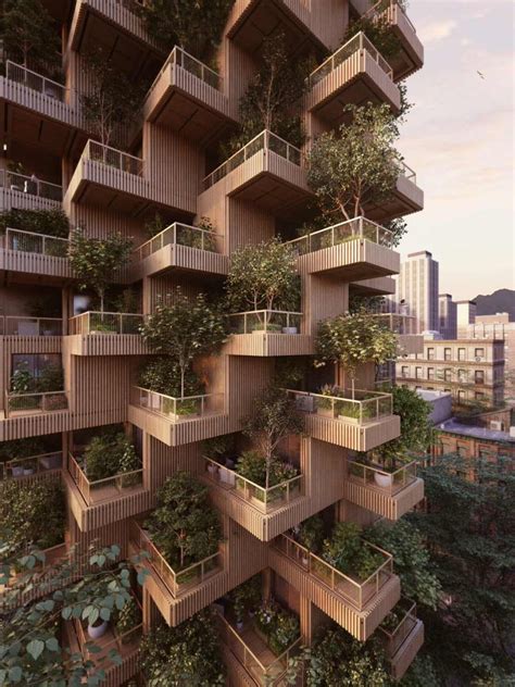 Parametricarchitecture On Twitter The Toronto Tree Tower By Studio