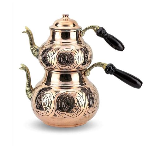 Turkish Teapot Copper Teapot Turkish Copper Vintage Teapot Tea Maker