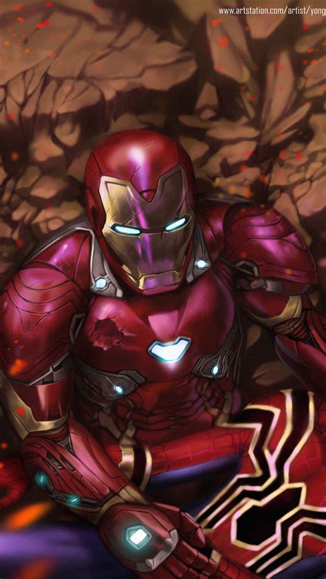 1080x1920 1080x1920 Spiderman Iron Man Movies Hd Artwork Artist