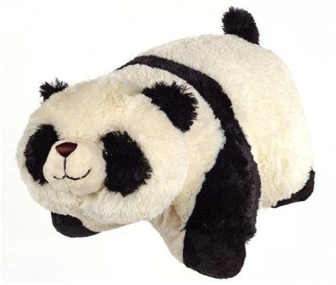 Bamboo My Pillow Pet Comfy Panda Large Black And White By My