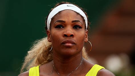 Serena Williams Has Her Game Face On As Wimbledon Is Set To Begin