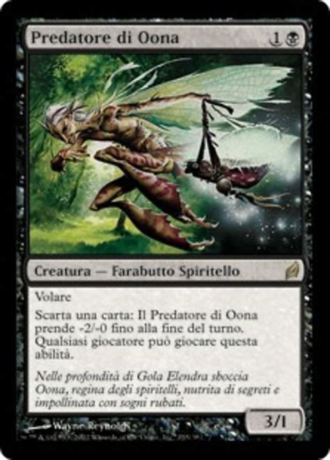 Check spelling or type a new query. Predatore di Oona · Lorwyn (LRW) #133 · Scryfall Magic: The Gathering Search