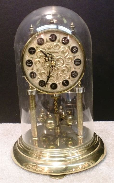 Vintage Bulova Anniversary Clock Made In Germany