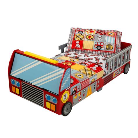 Kidkraft Fire Truck Toddler Bed And Reviews Uk