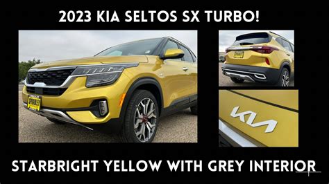 The 2023 Kia Seltos Sx Turbo Is The Best Small Suv Of The Year Youtube