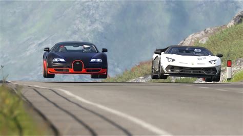 Bugatti Veyron 164 Ss Vs Lamborghini Svj63 Vs Egoista Vs Centenario