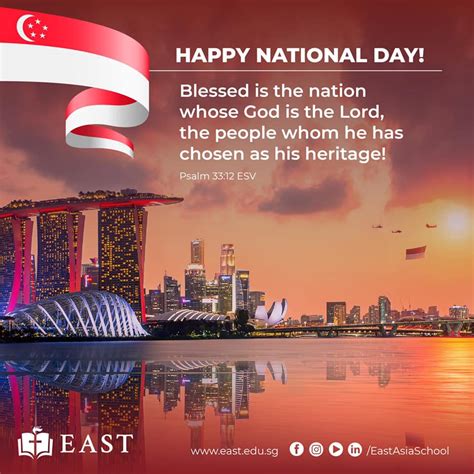 Happy 56th National Day Singapore East Asia School Of Theology