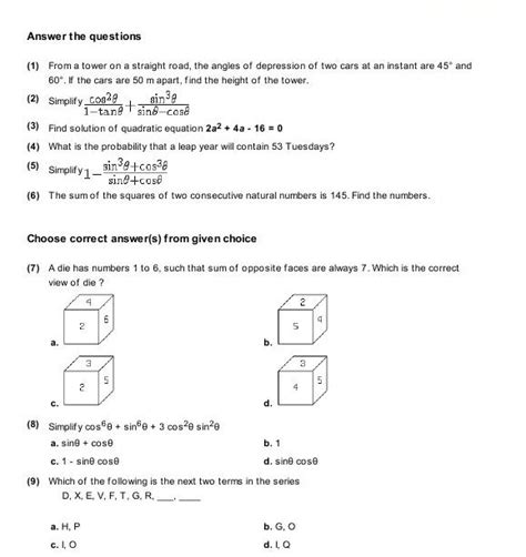 Free interactive exercises to practice online or download as pdf to print. 10th Grade Math Worksheets - kidsworksheetfun