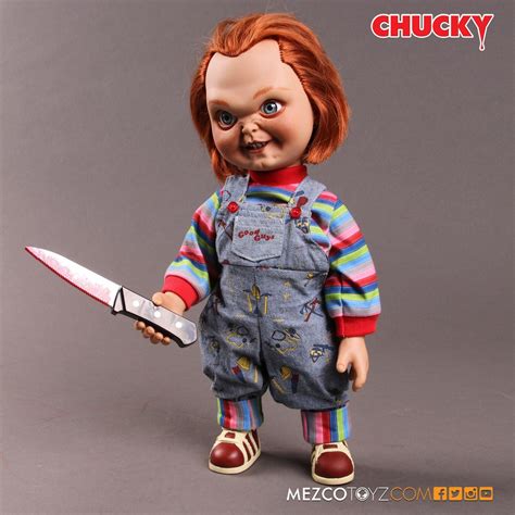 15 Childs Play Mega Scale Chucky Mezco Good Guy Face Sneering Talking