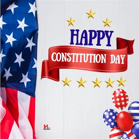 Constitution Day Flyer Template Postermywall