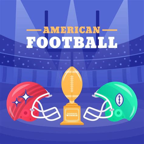 Premium Vector American Football Illustration