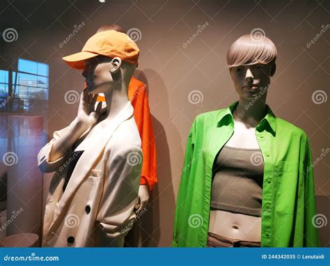 Fashion Dummy Spring Clothes For Women Stock Image Image Of Indoor